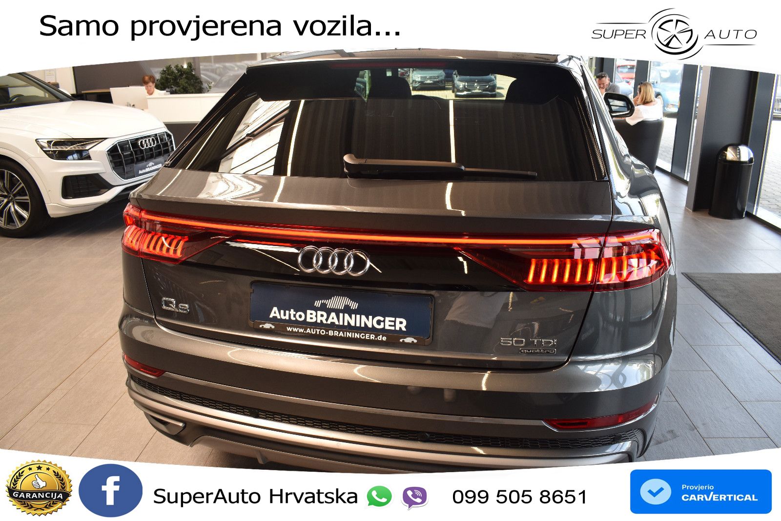 Audi Q8 50 TDI V6 (286 KS) quattro Tiptronic