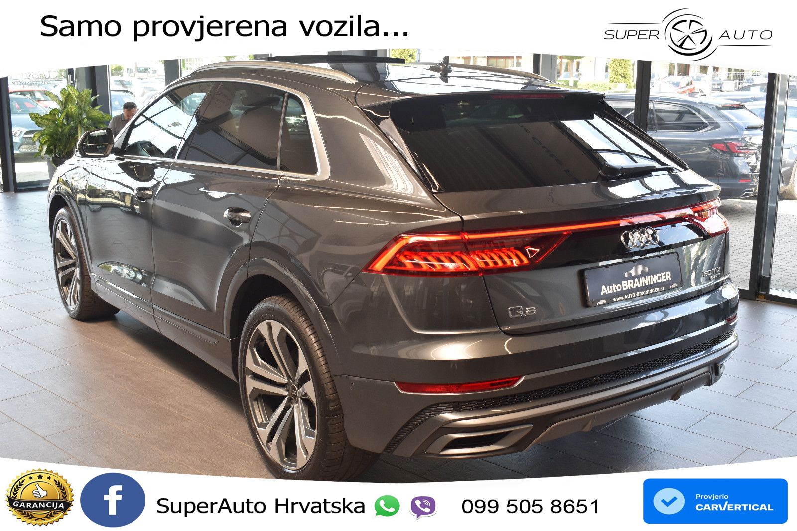 Audi Q8 50 TDI V6 (286 KS) quattro Tiptronic