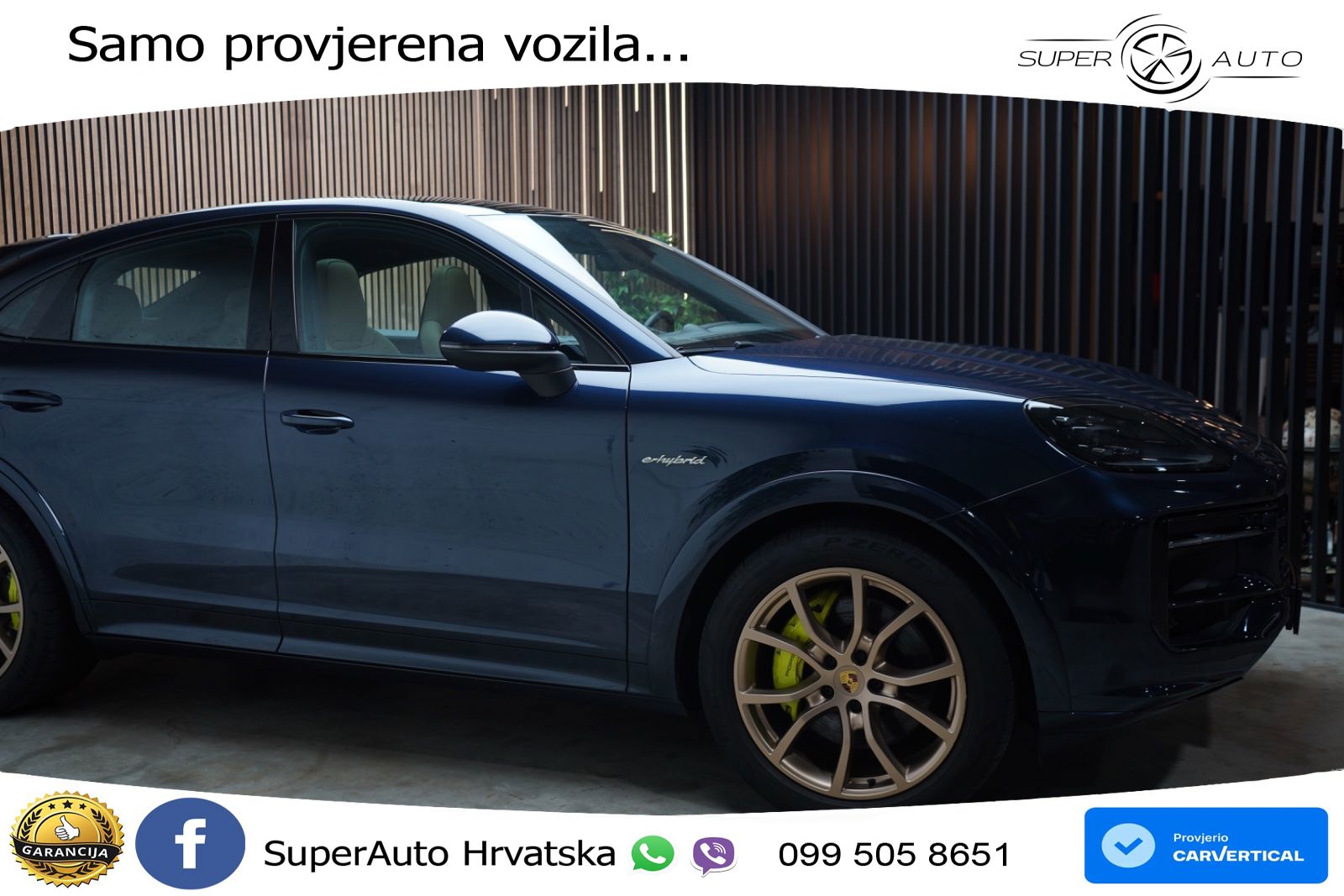 Porsche Cayenne Coupe 3.0 V6 (470 KS) E-Hybrid Tiptronic S