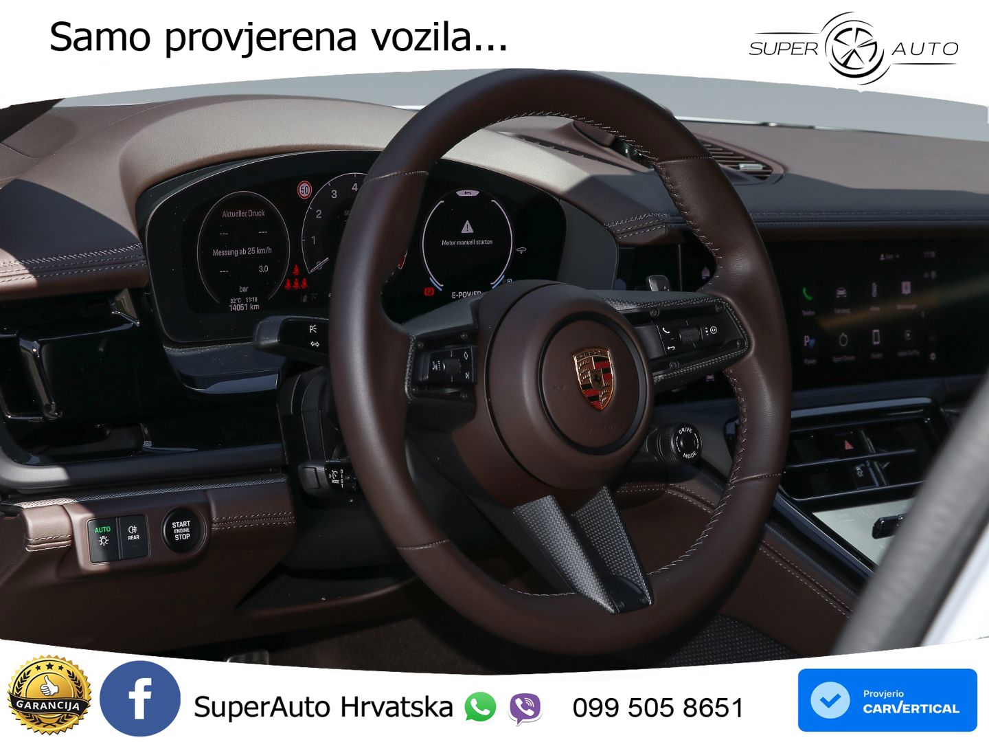 Porsche Panamera 4S 2.9 V6 (544 KS) E-Hybrid PDK ACC+HEAD+4xGR SJED+360+PANO