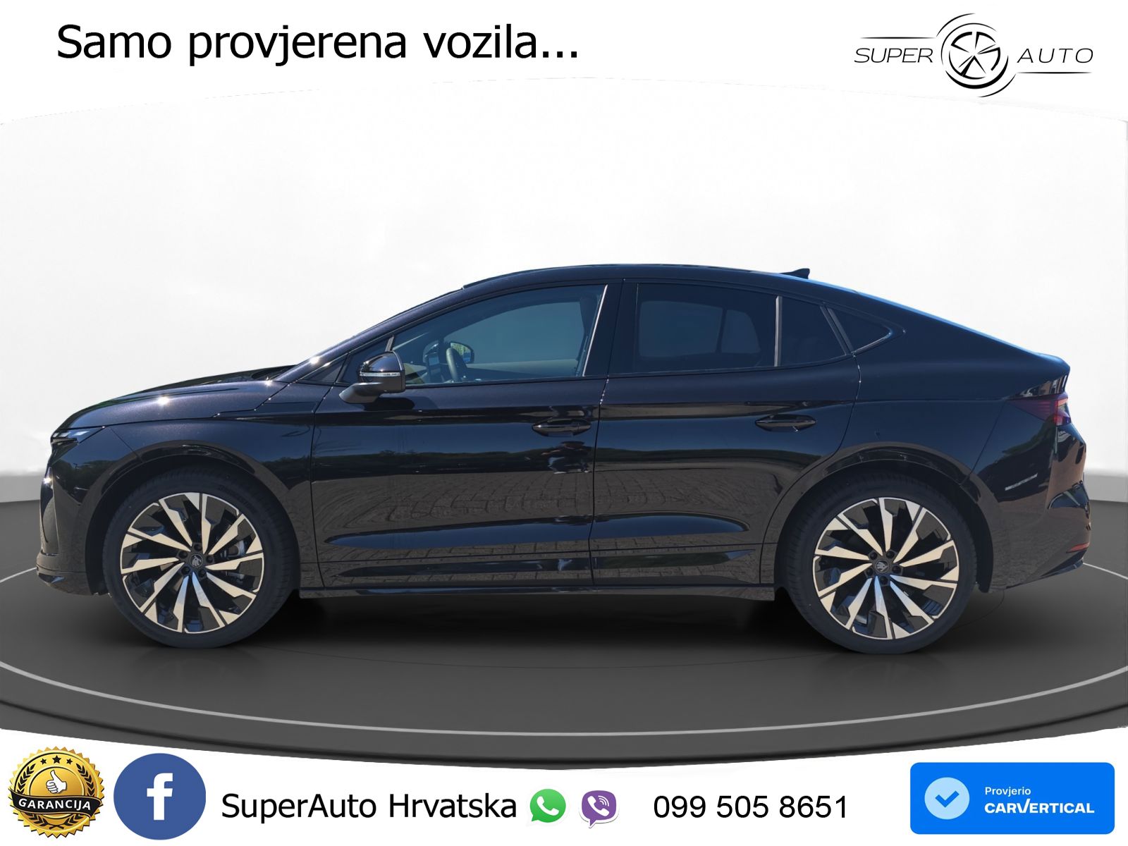 Škoda Enyaq Coupe iV 85 82 kWh (286 KS) SportLine LED+GR SJED+ACC