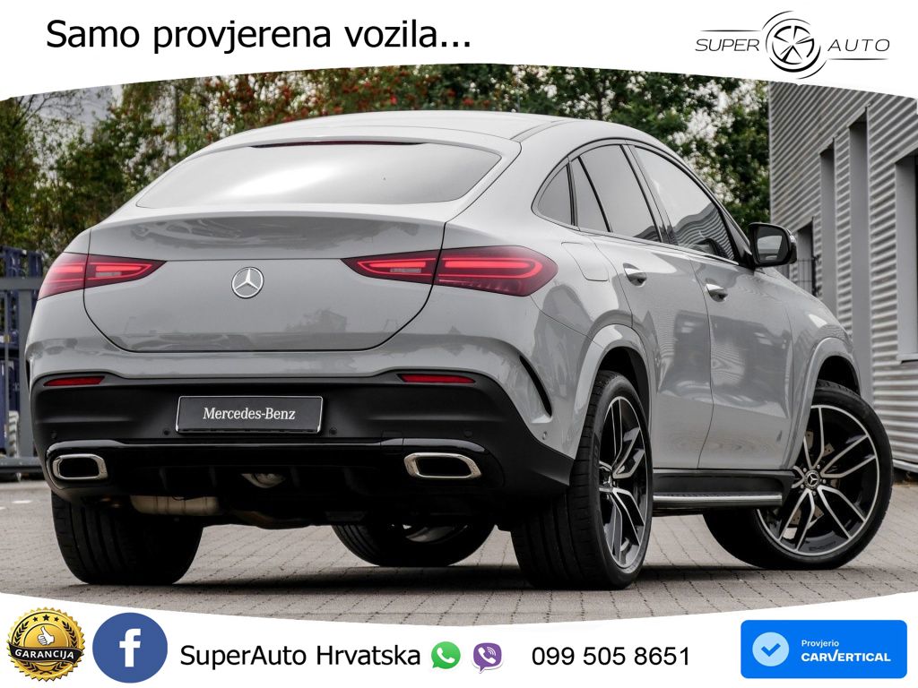 Mercedes GLE Coupe 450d (367 KS) EQ Boost 4MATIC 9G-TRONIC AMG LED+GR SJED+ACC