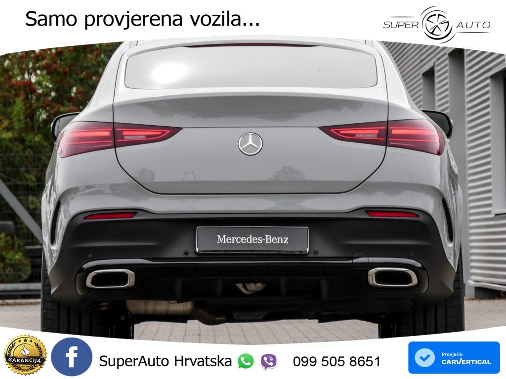 Mercedes GLE Coupe 450d (367 KS) EQ Boost 4MATIC 9G-TRONIC AMG LED+GR SJED+ACC