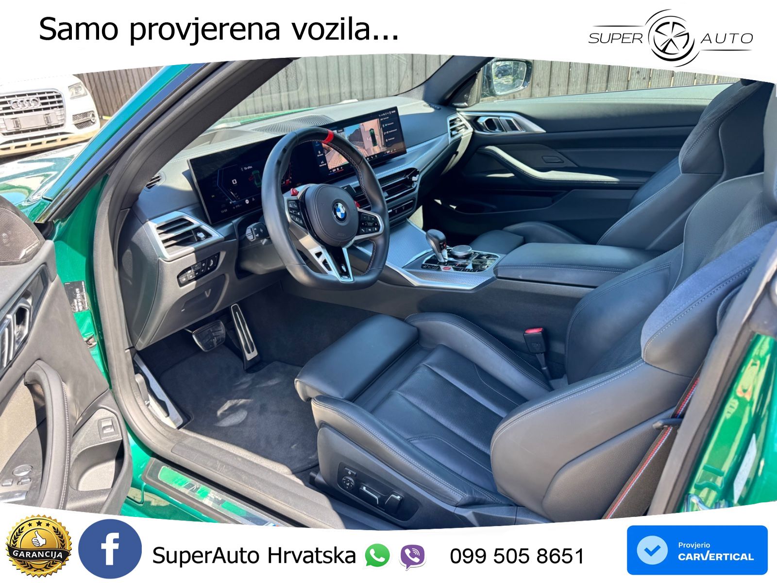 BMW M4 Convertible Competition 3.0 (530 KS) xDrive Steptronic LED+GR SJED+ACC