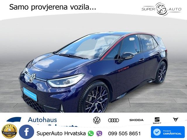 Volkswagen ID.3 GTX 84 kWh (286 KS) LED+GR SJED+ACC