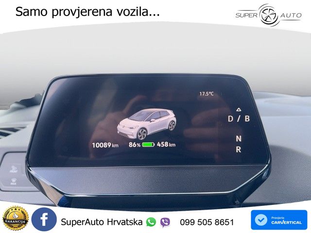 Volkswagen ID.3 GTX 84 kWh (286 KS) LED+GR SJED+ACC