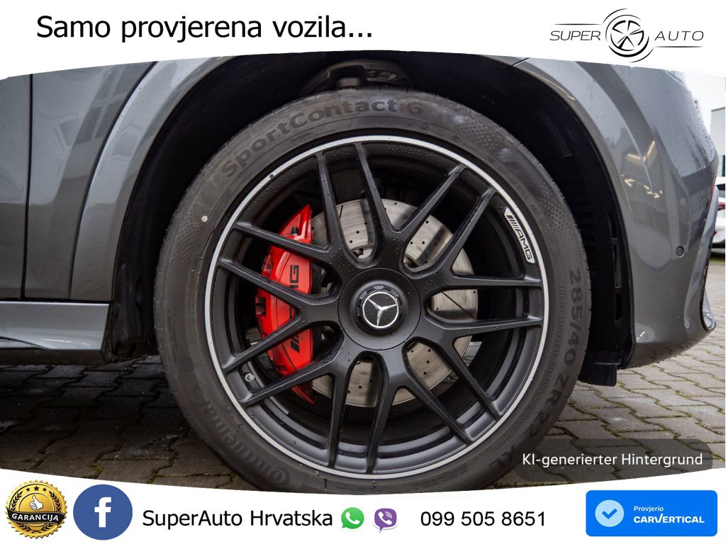 Mercedes AMG GLE 63 S V8 (612 KS) EQ Boost 4MATIC+ AMG SPEEDSHIFT TCT 9G LED+GR SJED+ACC