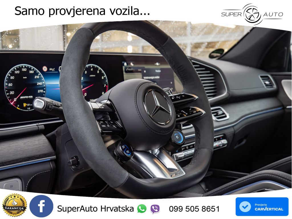 Mercedes AMG GLE 63 S V8 (612 KS) EQ Boost 4MATIC+ AMG SPEEDSHIFT TCT 9G LED+GR SJED+ACC