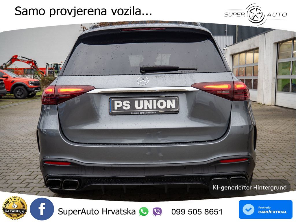 Mercedes AMG GLE 63 S V8 (612 KS) EQ Boost 4MATIC+ AMG SPEEDSHIFT TCT 9G LED+GR SJED+ACC