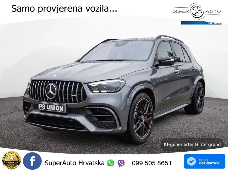 Mercedes AMG GLE 63 S V8 (612 KS) EQ Boost 4MATIC+ AMG SPEEDSHIFT TCT 9G LED+GR SJED+ACC