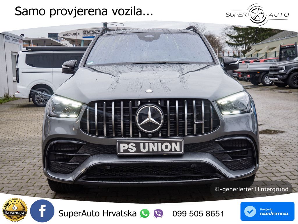 Mercedes AMG GLE 63 S V8 (612 KS) EQ Boost 4MATIC+ AMG SPEEDSHIFT TCT 9G LED+GR SJED+ACC