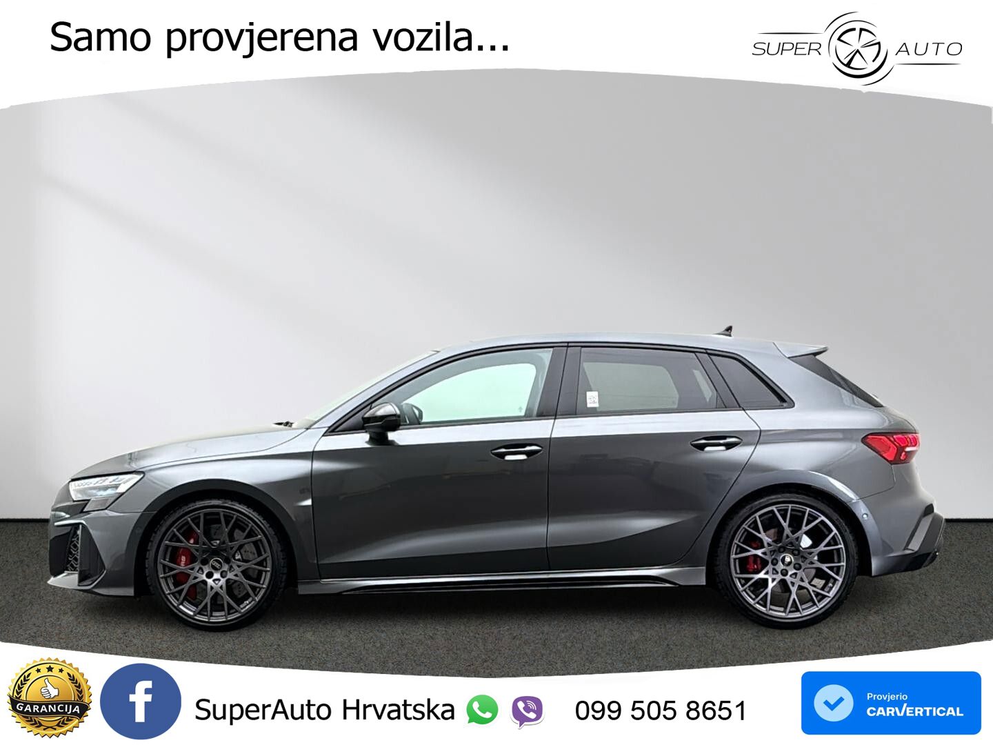 Audi RS3 Sedan 2.5 TFSI (400 KS) quattro S tronic LED+GR SJED+ACC