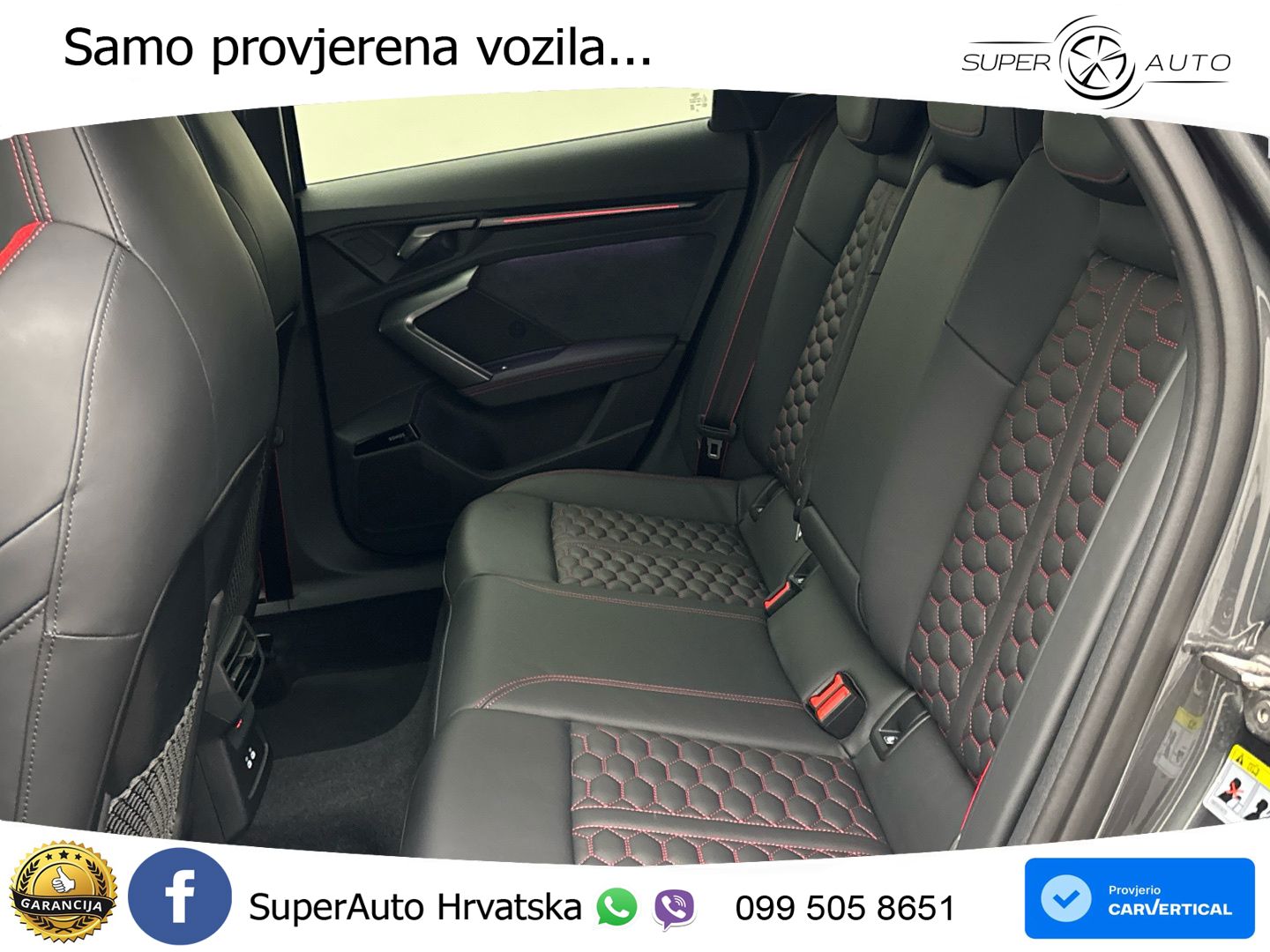 Audi RS3 Sedan 2.5 TFSI (400 KS) quattro S tronic LED+GR SJED+ACC