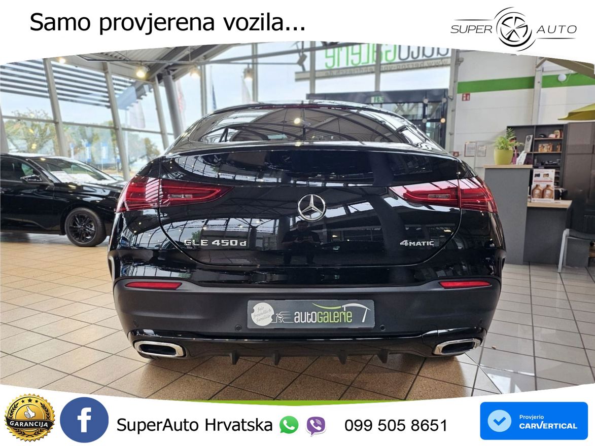 Mercedes GLE Coupe 450d (367 KS) EQ Boost 4MATIC 9G-TRONIC LED+GR SJED+ACC