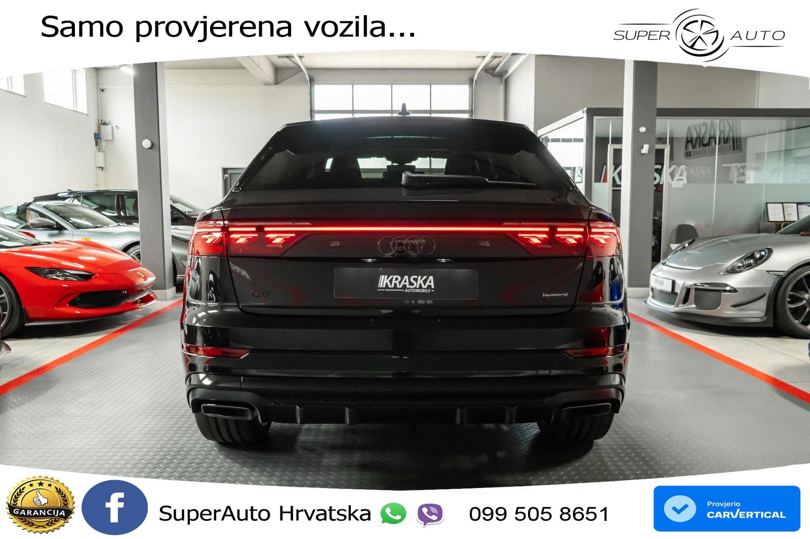 Audi Q8 50 TDI V6 (286 KS) quattro Tiptronic S line LED+GR SJED+ACC