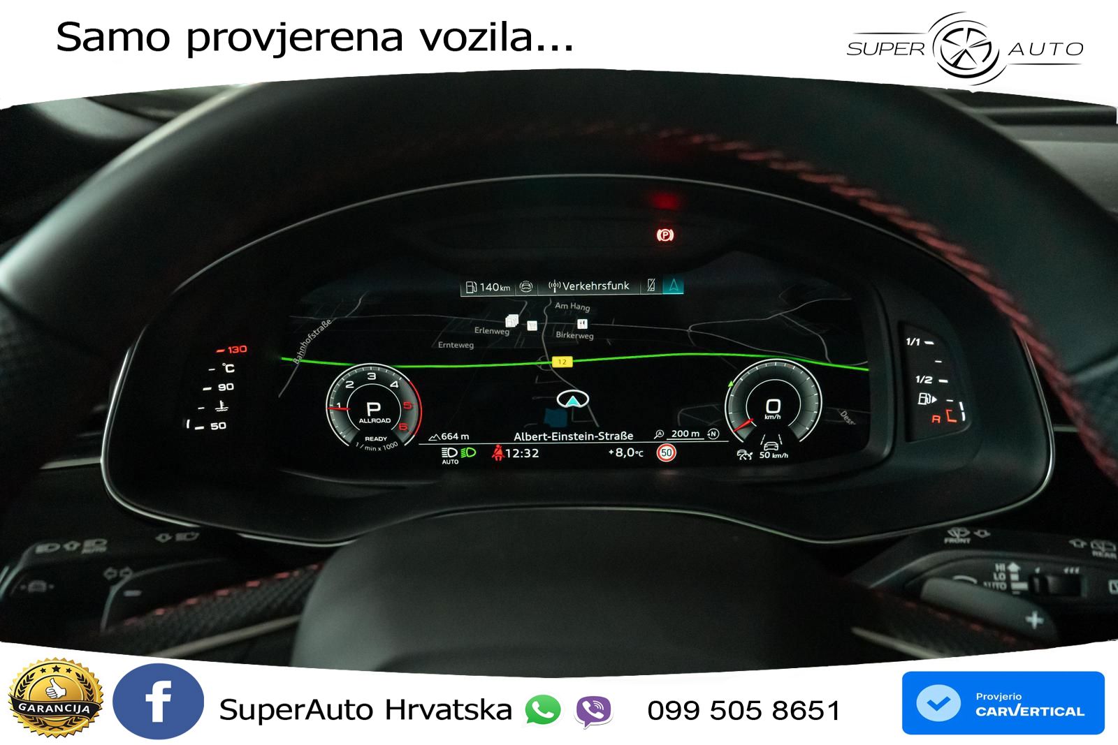 Audi Q8 50 TDI V6 (286 KS) quattro Tiptronic S line LED+GR SJED+ACC