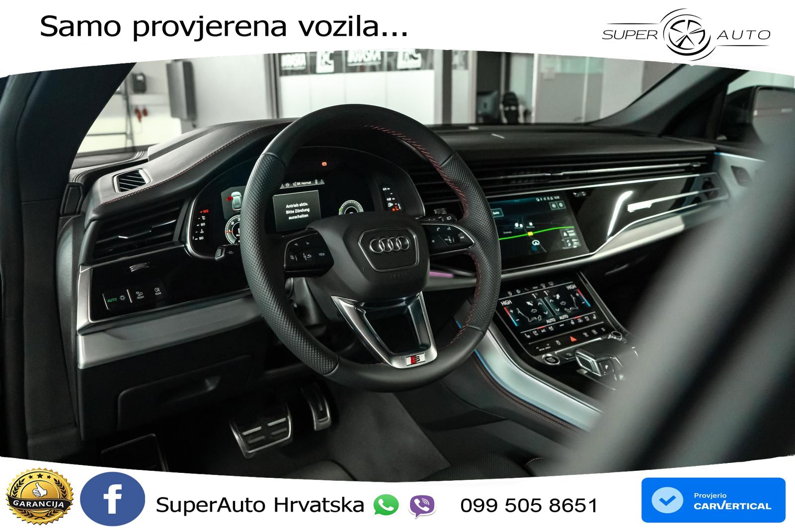 Audi Q8 50 TDI V6 (286 KS) quattro Tiptronic S line LED+GR SJED+ACC
