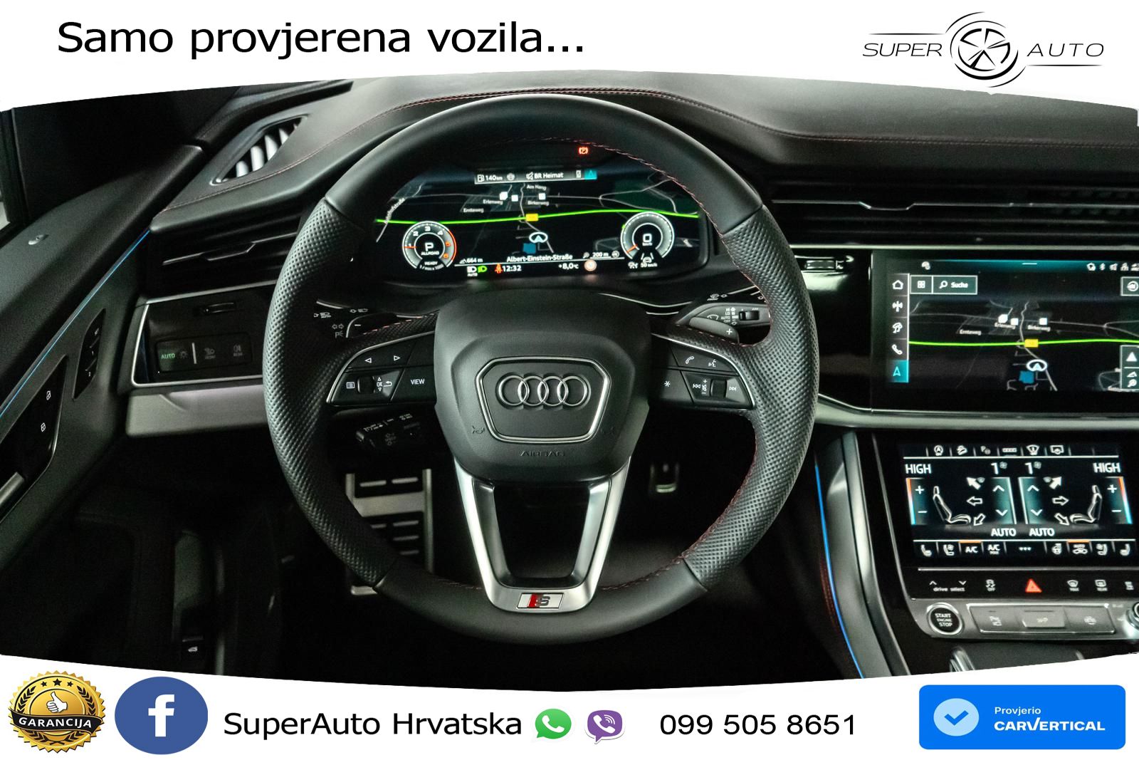 Audi Q8 50 TDI V6 (286 KS) quattro Tiptronic S line LED+GR SJED+ACC