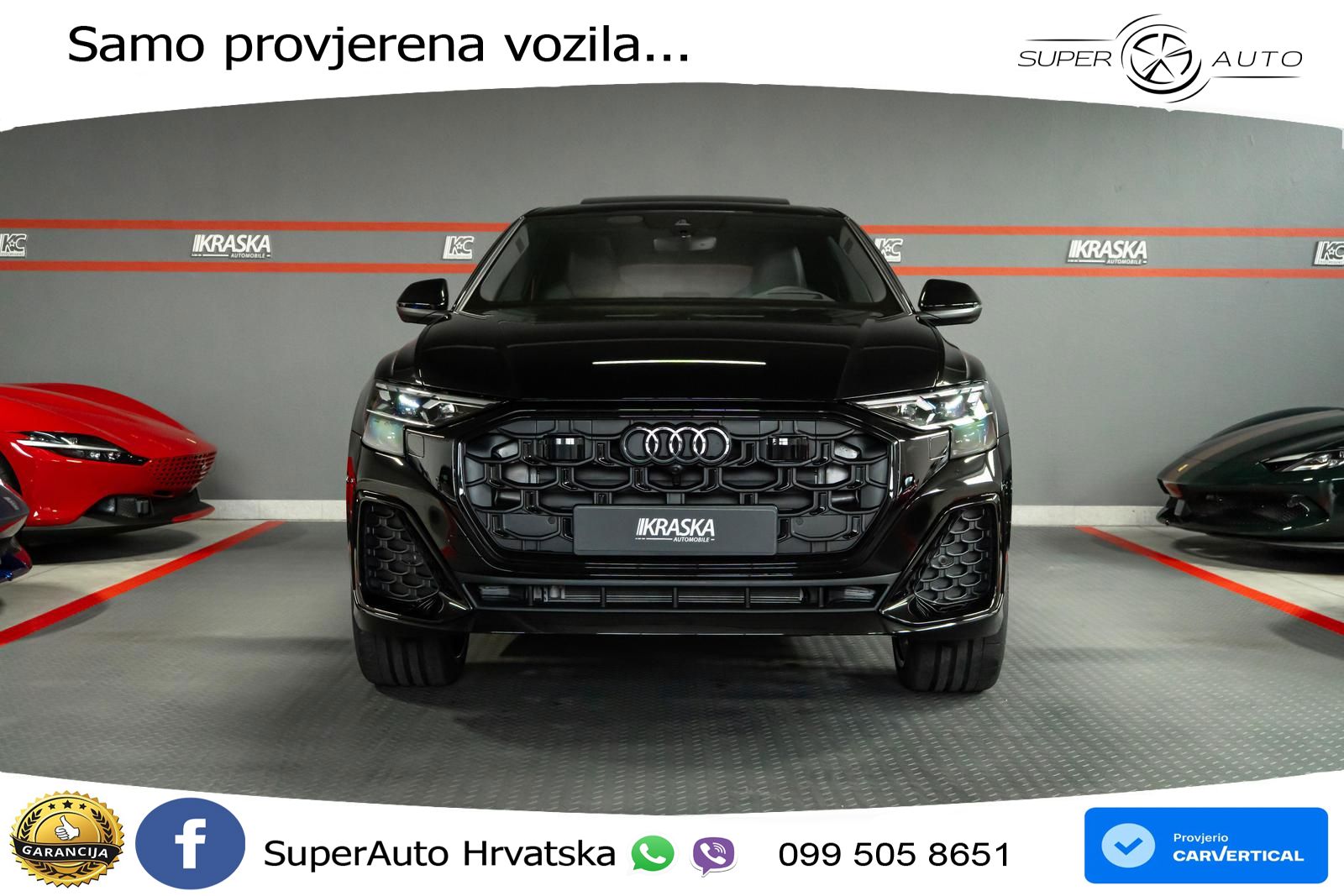 Audi Q8 50 TDI V6 (286 KS) quattro Tiptronic S line LED+GR SJED+ACC