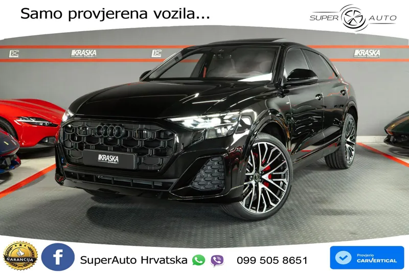 Audi Q8 50 TDI V6 (286 KS) quattro Tiptronic S line LED+GR SJED+ACC