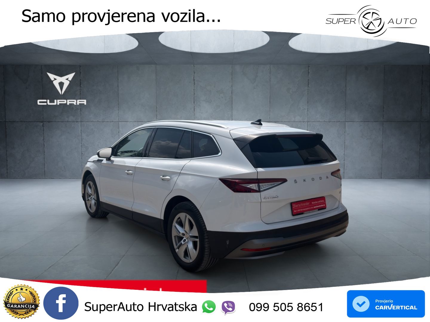Škoda Enyaq iV 80 82 kWh (204 KS) LED+GR SJED+ACC