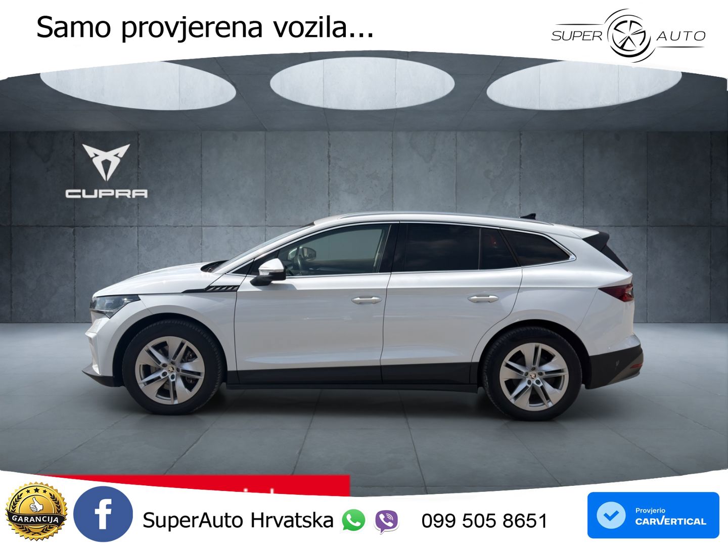 Škoda Enyaq iV 80 82 kWh (204 KS) LED+GR SJED+ACC