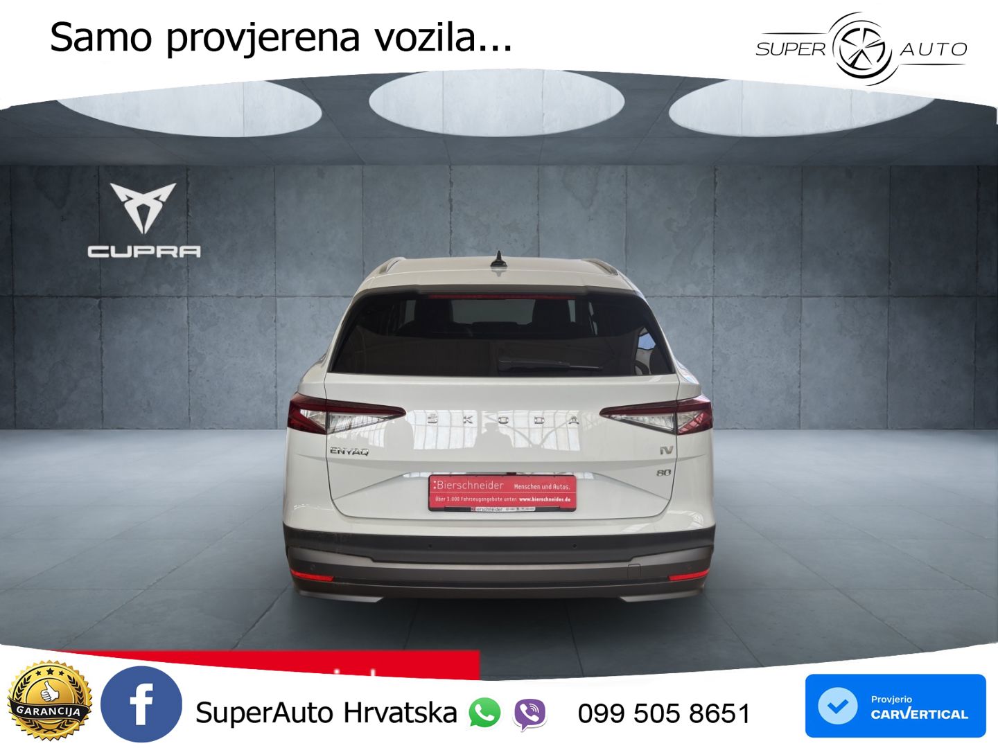 Škoda Enyaq iV 80 82 kWh (204 KS) LED+GR SJED+ACC