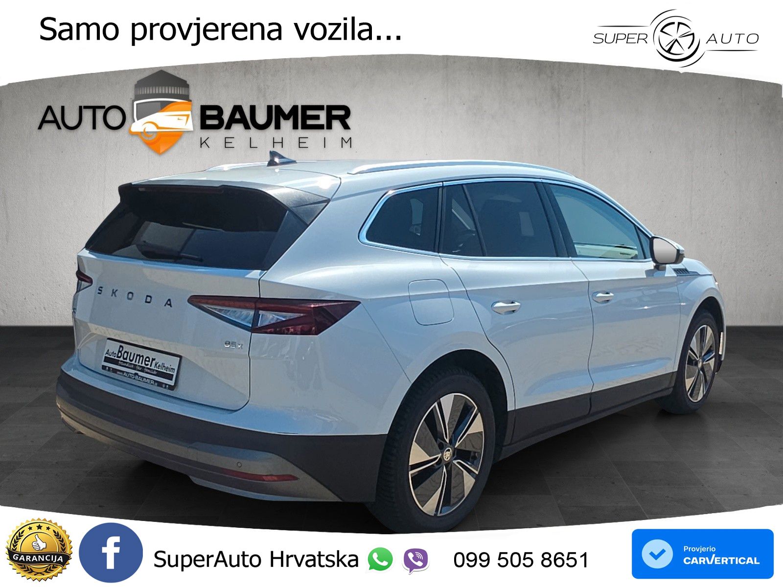 Škoda Enyaq iV 85x 82 kWh (286 KS) AWD