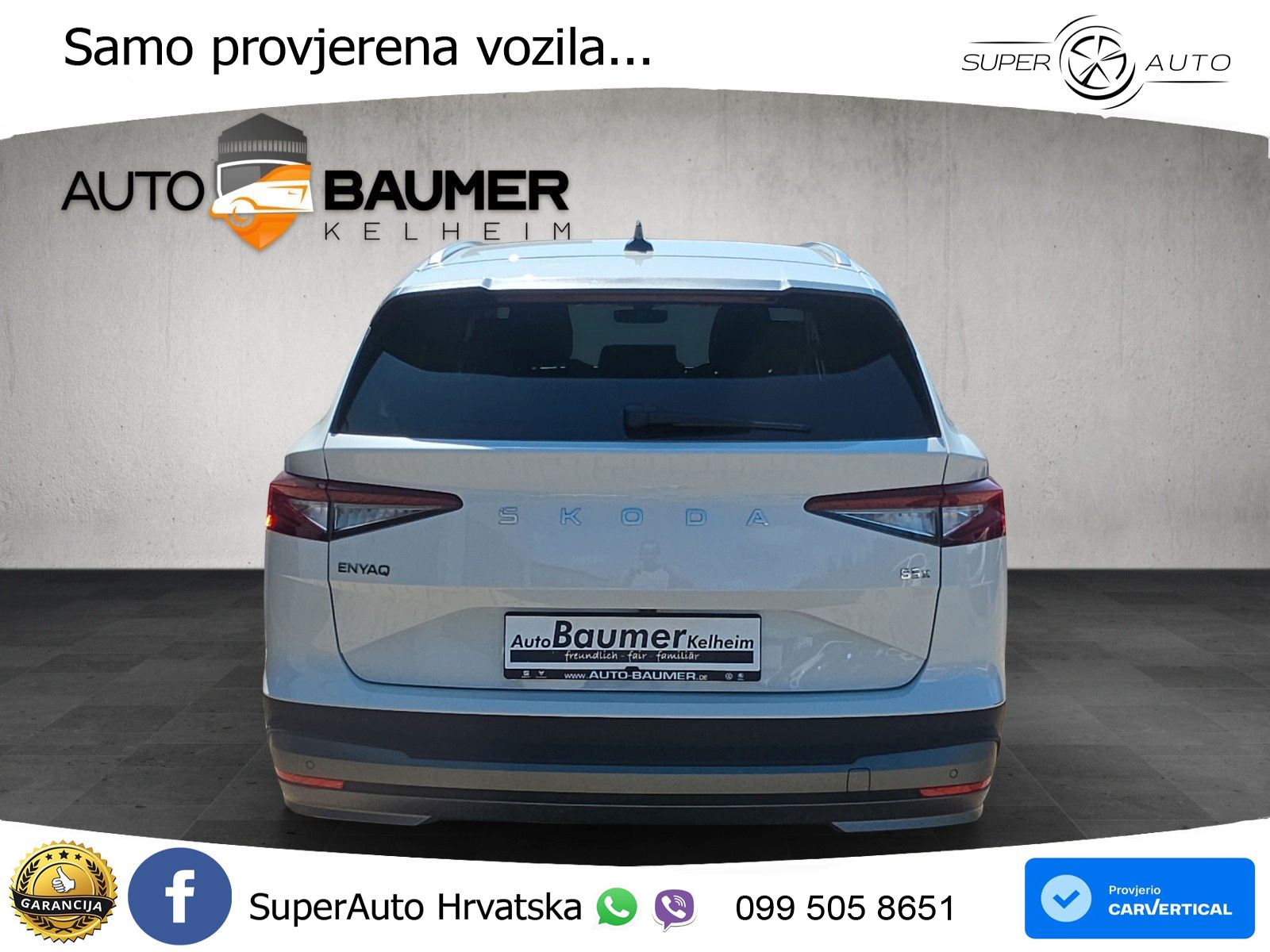 Škoda Enyaq iV 85x 82 kWh (286 KS) AWD