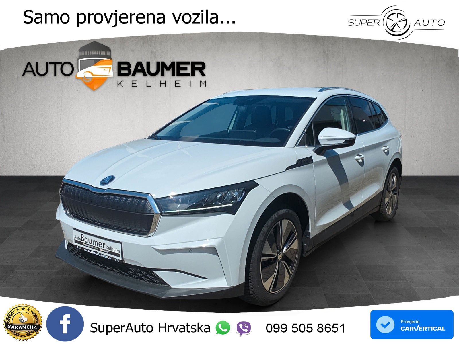 Škoda Enyaq iV 85x 82 kWh (286 KS) AWD