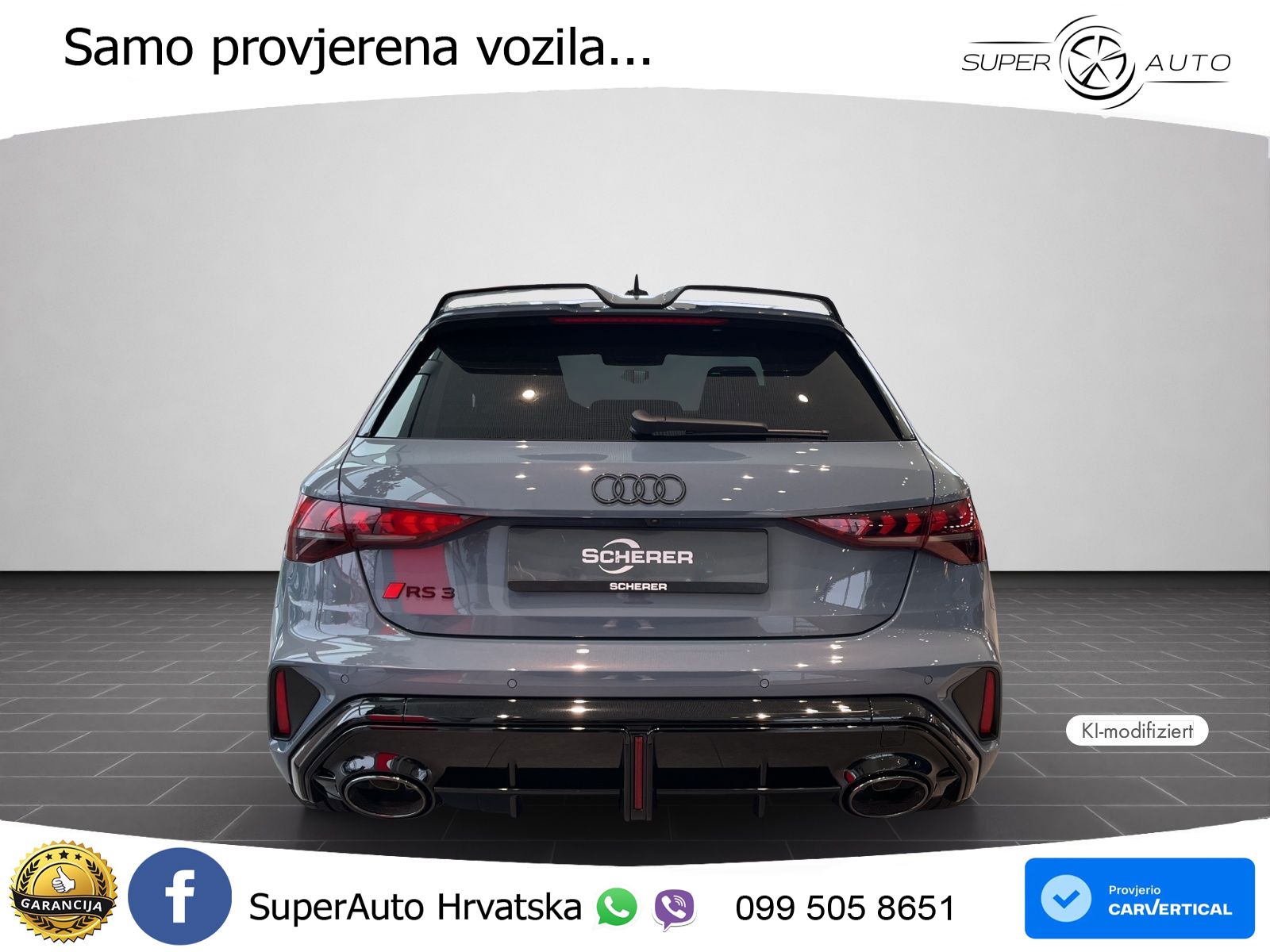 Audi RS3 Sedan 2.5 TFSI (400 KS) quattro S tronic LED+GR SJED+ACC