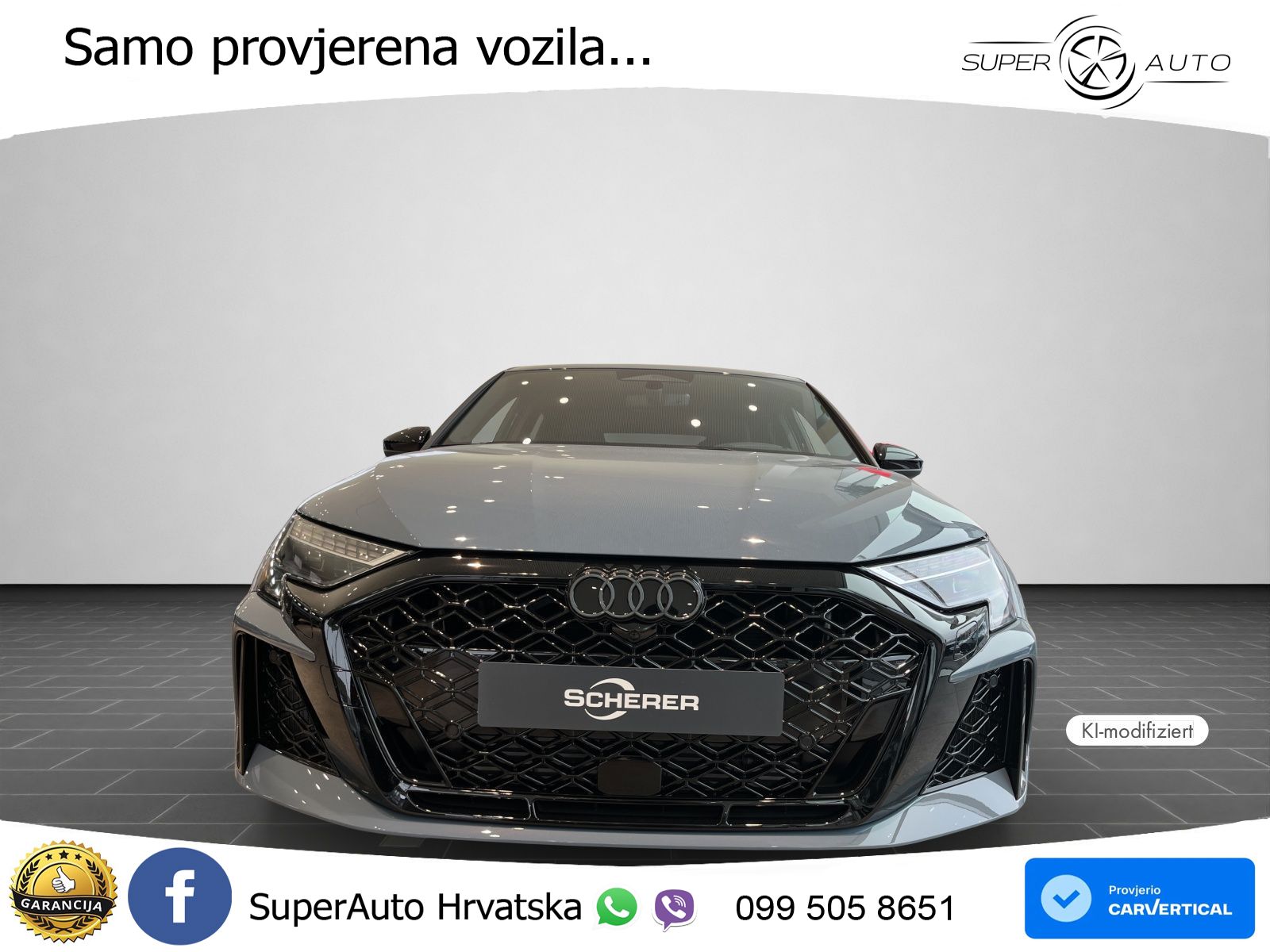 Audi RS3 Sedan 2.5 TFSI (400 KS) quattro S tronic LED+GR SJED+ACC