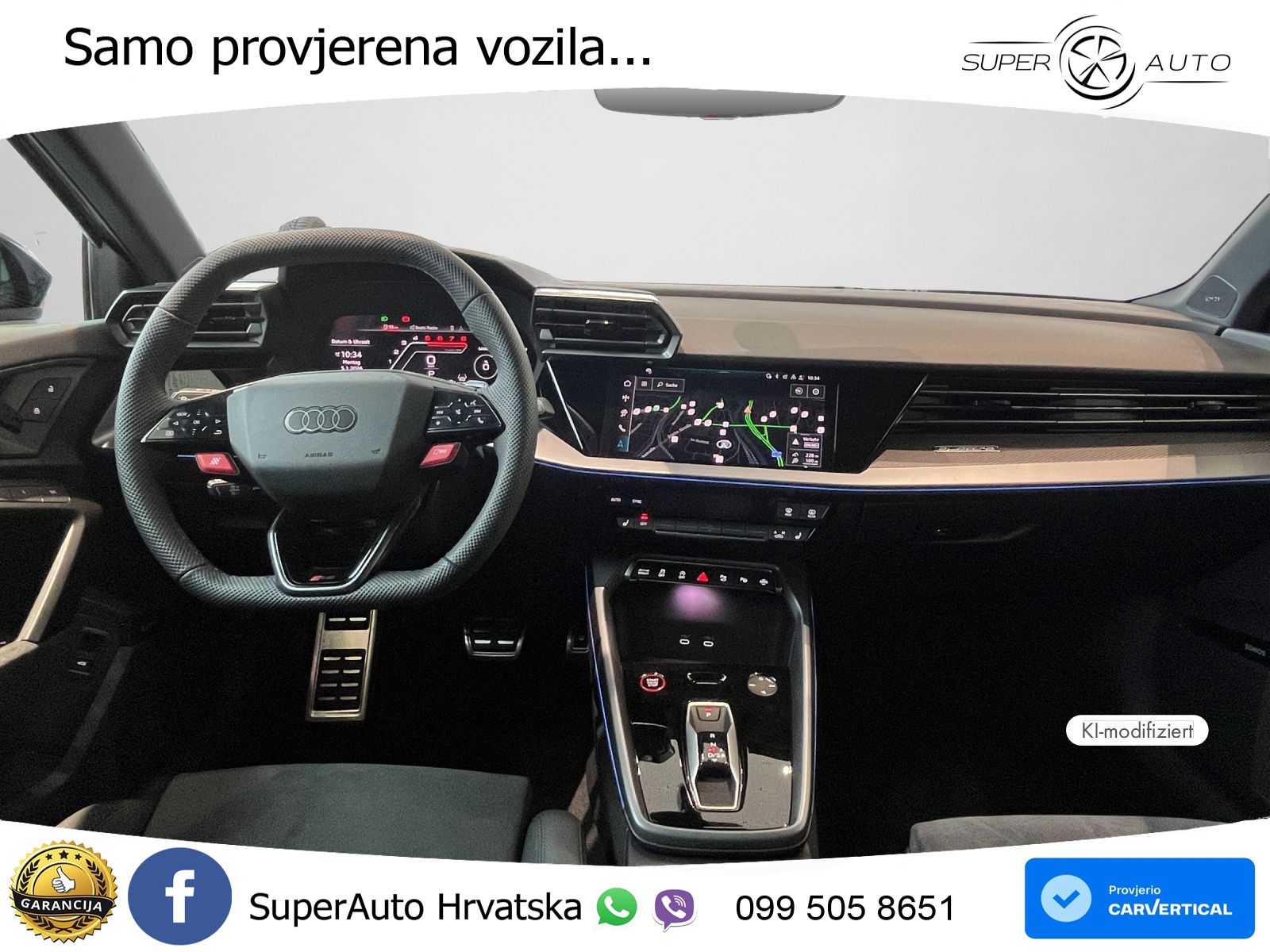 Audi RS3 Sedan 2.5 TFSI (400 KS) quattro S tronic LED+GR SJED+ACC