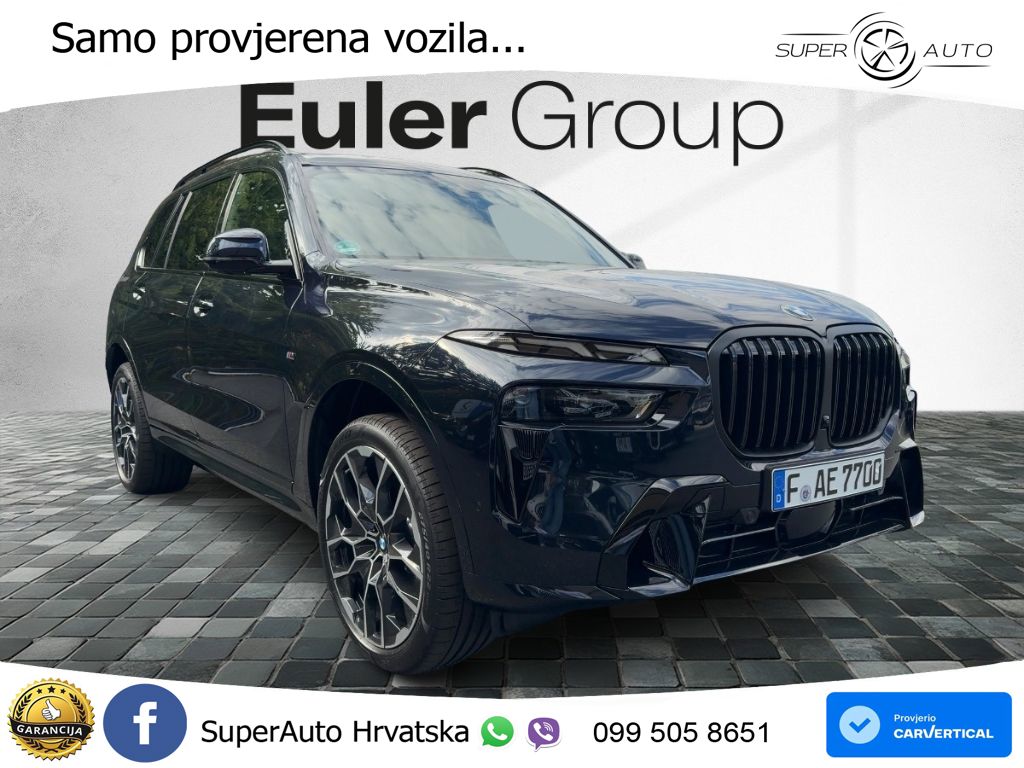 BMW X7 40d (352 KS) xDrive Steptronic LED+GR SJED+ACC