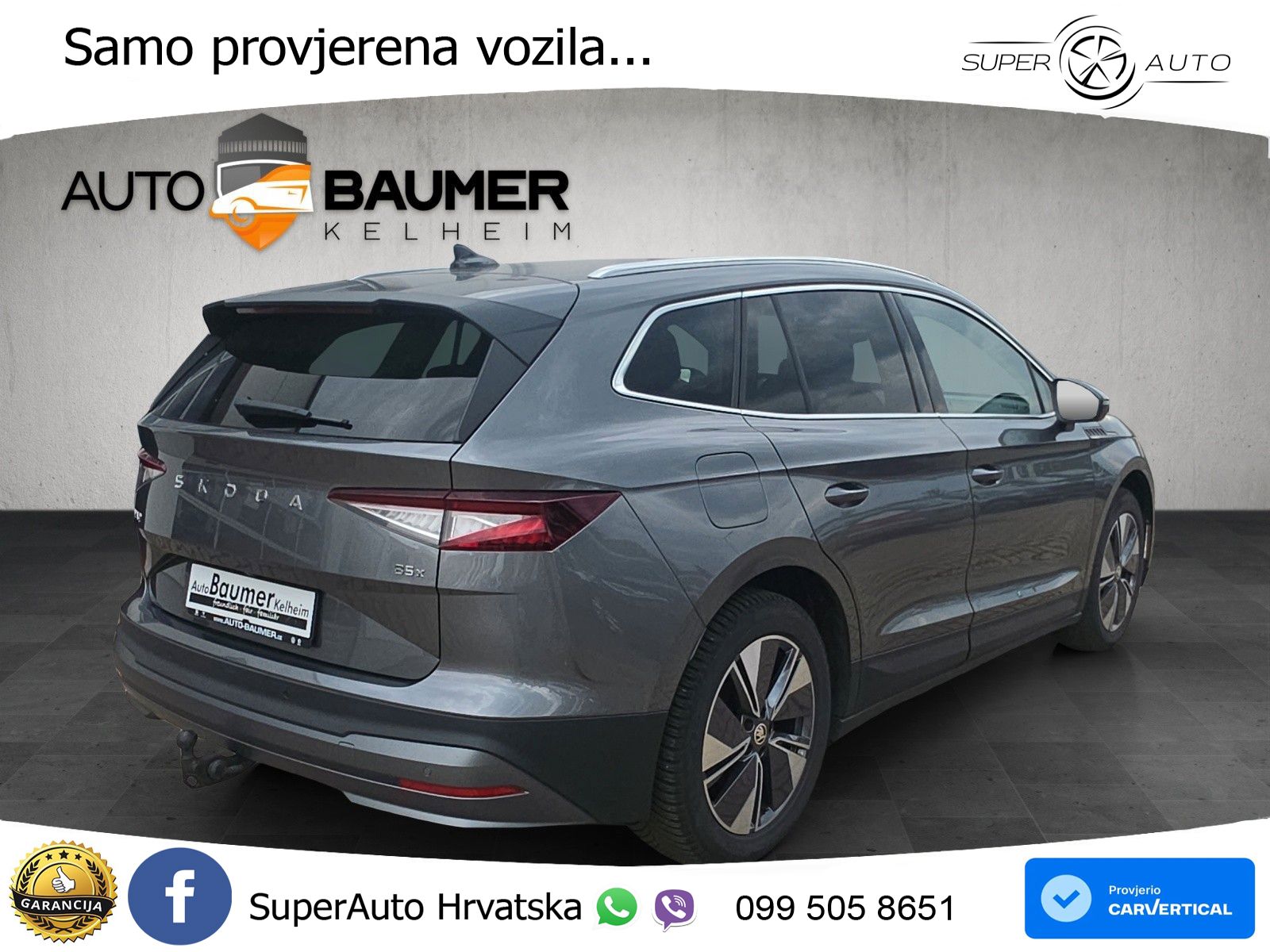 Škoda Enyaq iV 85x 82 kWh (286 KS) AWD