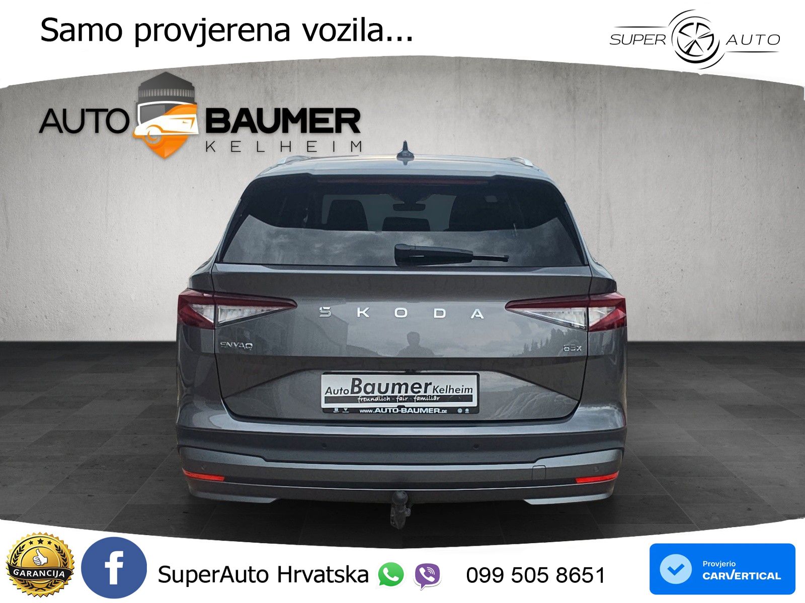 Škoda Enyaq iV 85x 82 kWh (286 KS) AWD