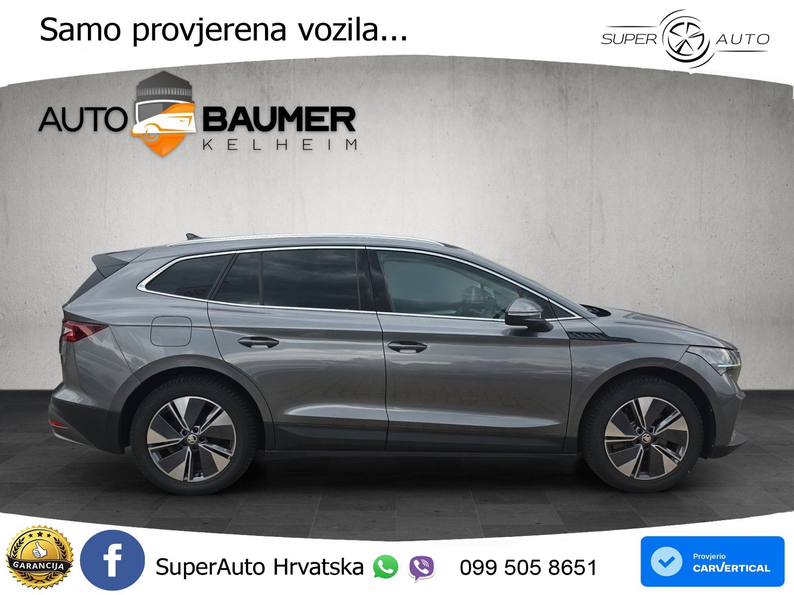 Škoda Enyaq iV 85x 82 kWh (286 KS) AWD