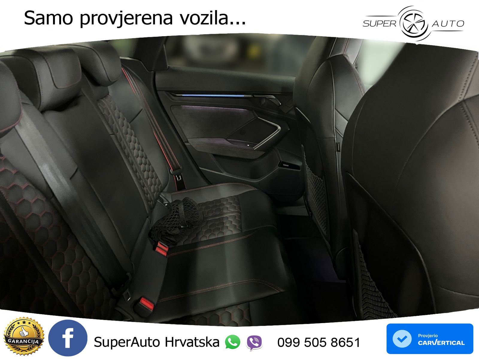Audi RS3 Sedan 2.5 TFSI (400 KS) quattro S tronic LED+GR SJED+ACC