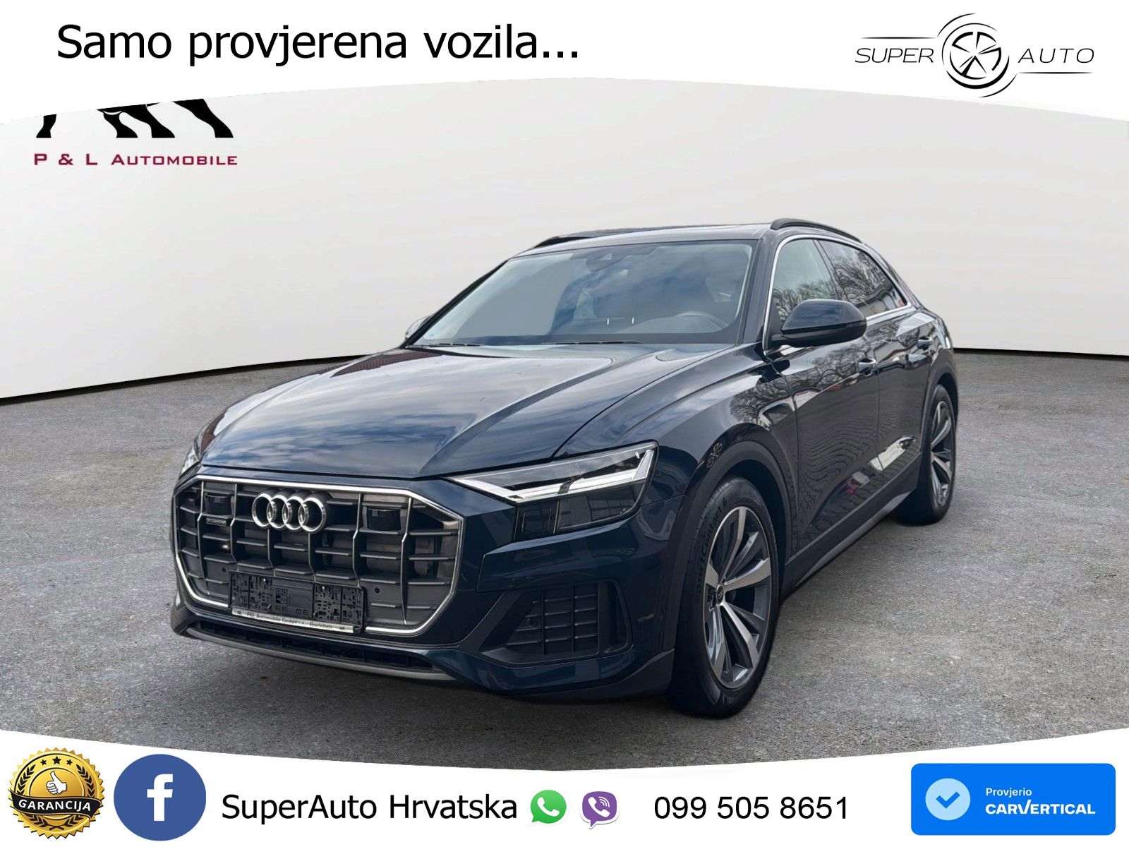 Audi Q8 50 TDI V6 (286 KS) quattro Tiptronic