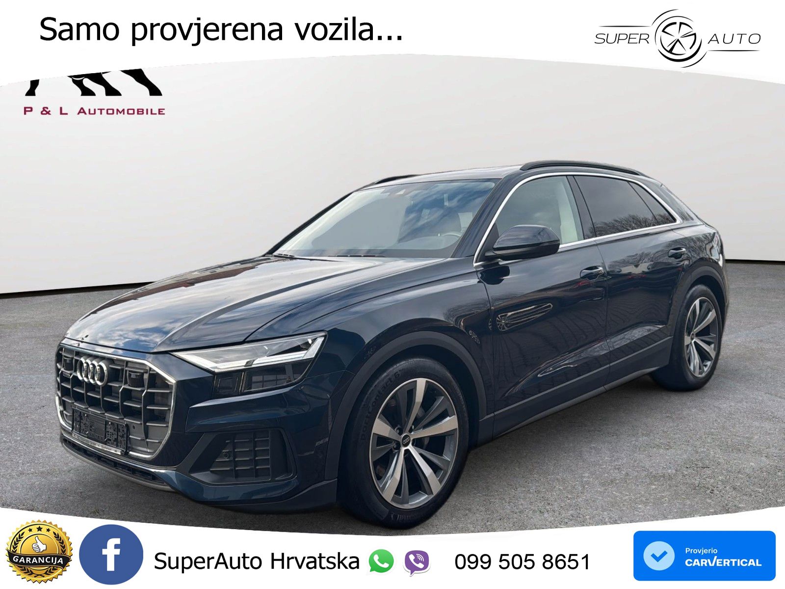 Audi Q8 50 TDI V6 (286 KS) quattro Tiptronic