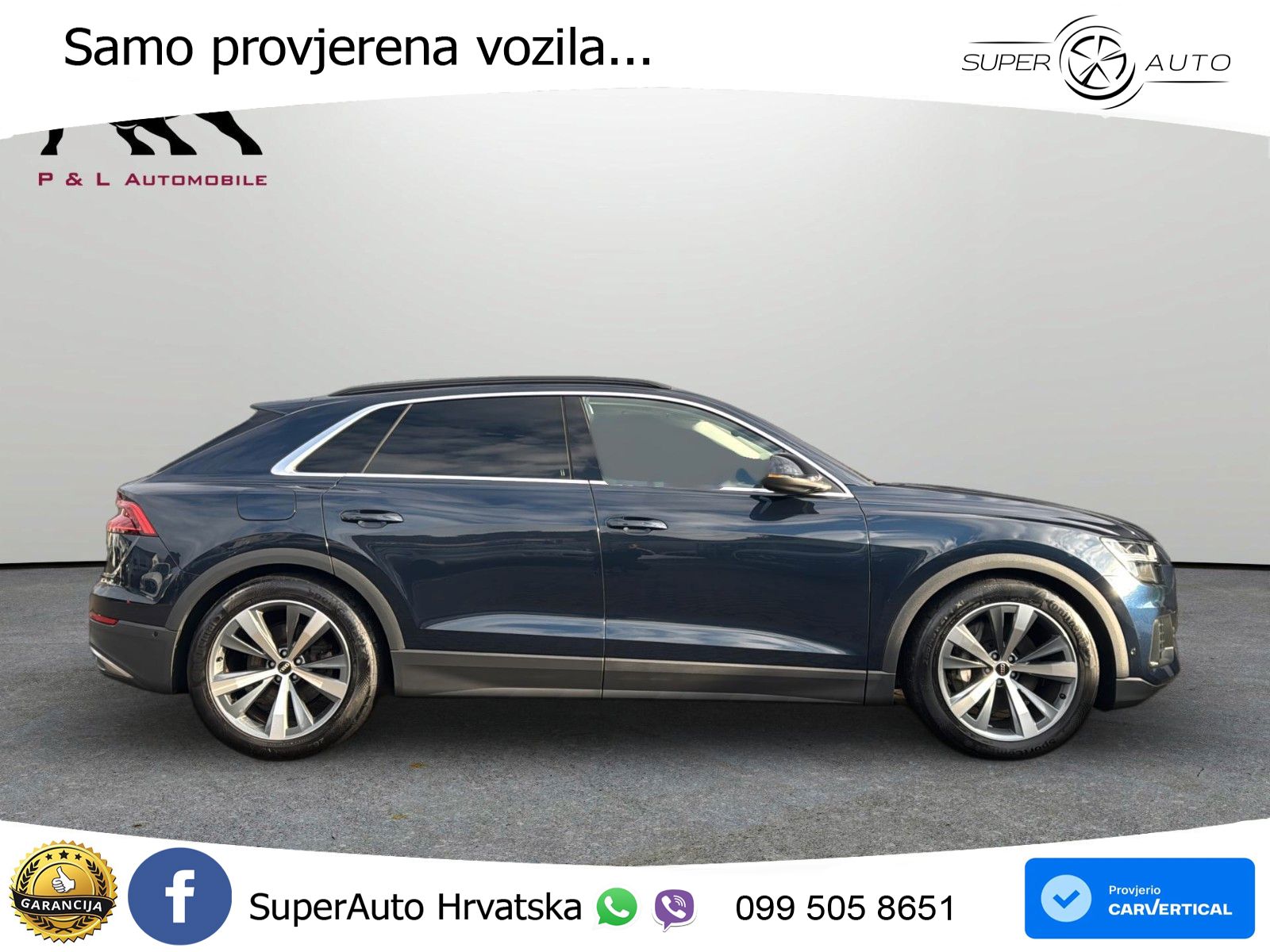 Audi Q8 50 TDI V6 (286 KS) quattro Tiptronic