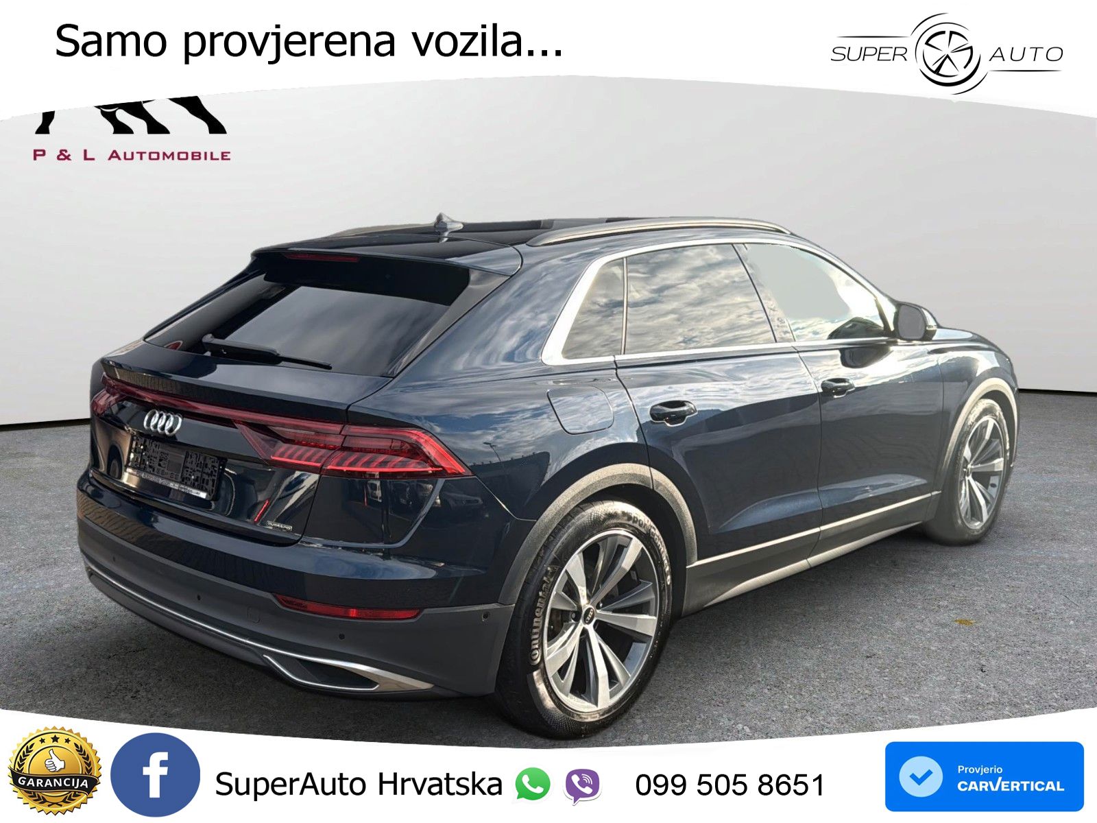 Audi Q8 50 TDI V6 (286 KS) quattro Tiptronic