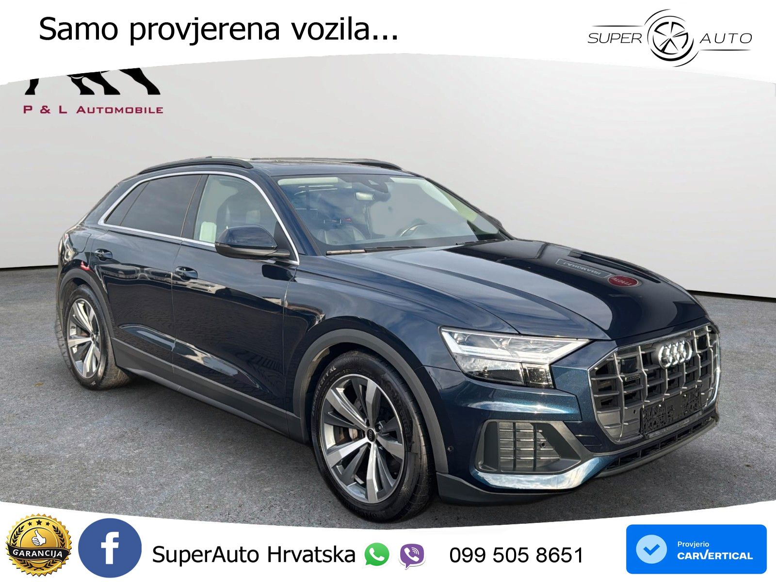 Audi Q8 50 TDI V6 (286 KS) quattro Tiptronic