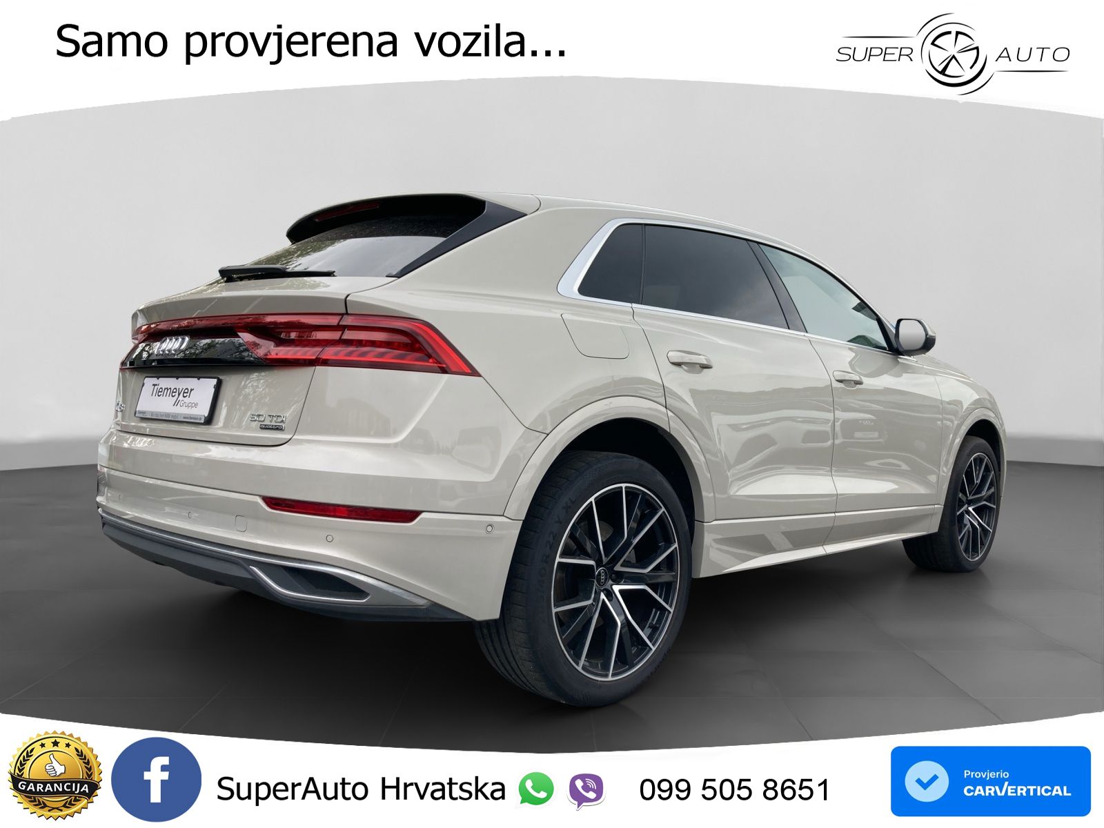 Audi Q8 50 TDI V6 (286 KS) quattro Tiptronic