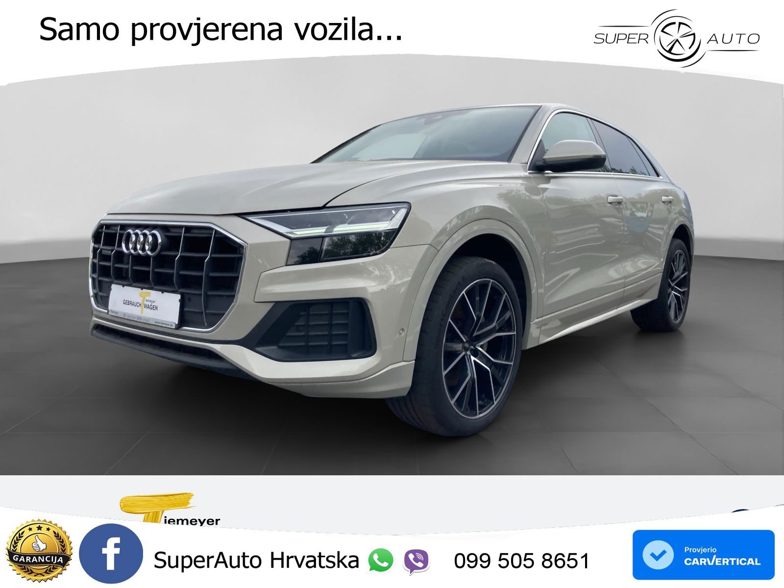 Audi Q8 50 TDI V6 (286 KS) quattro Tiptronic