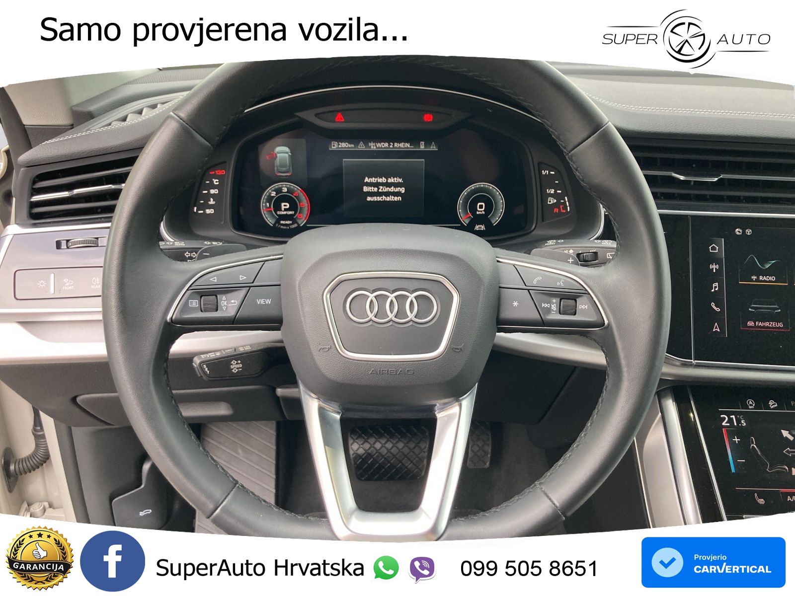 Audi Q8 50 TDI V6 (286 KS) quattro Tiptronic