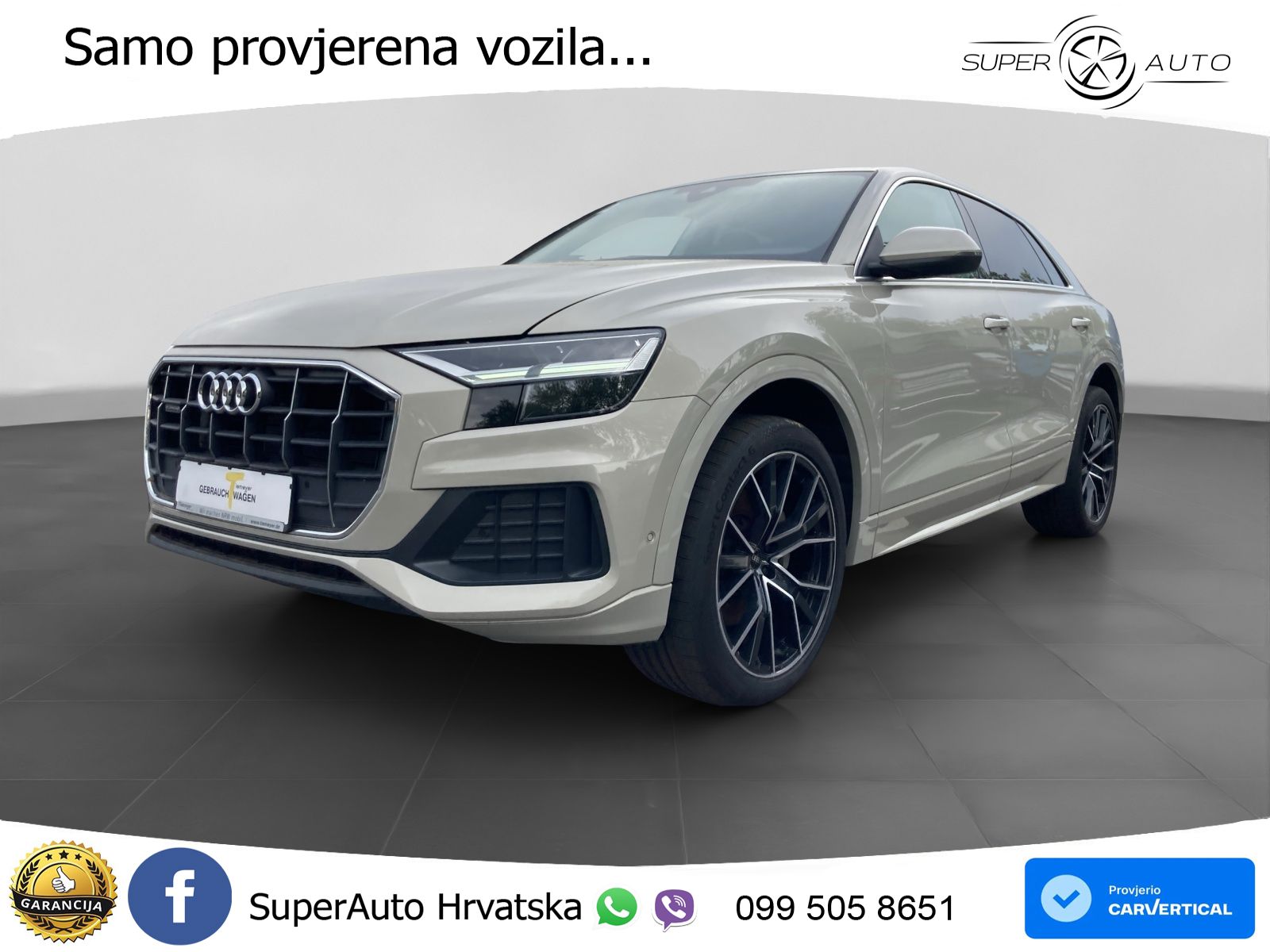 Audi Q8 50 TDI V6 (286 KS) quattro Tiptronic