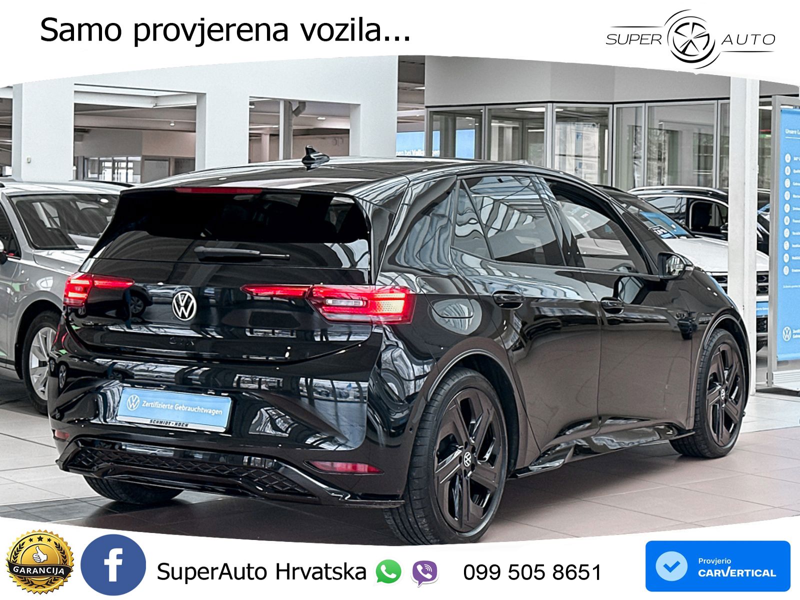 Volkswagen ID.3 GTX Performance 84 kWh (326 KS)