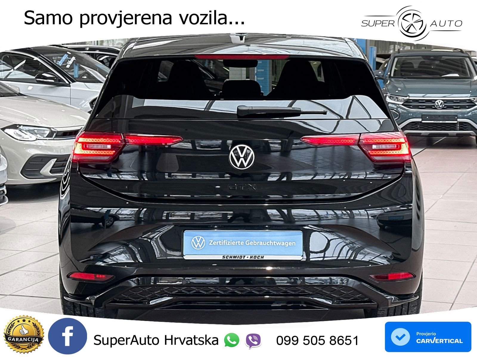 Volkswagen ID.3 GTX Performance 84 kWh (326 KS)