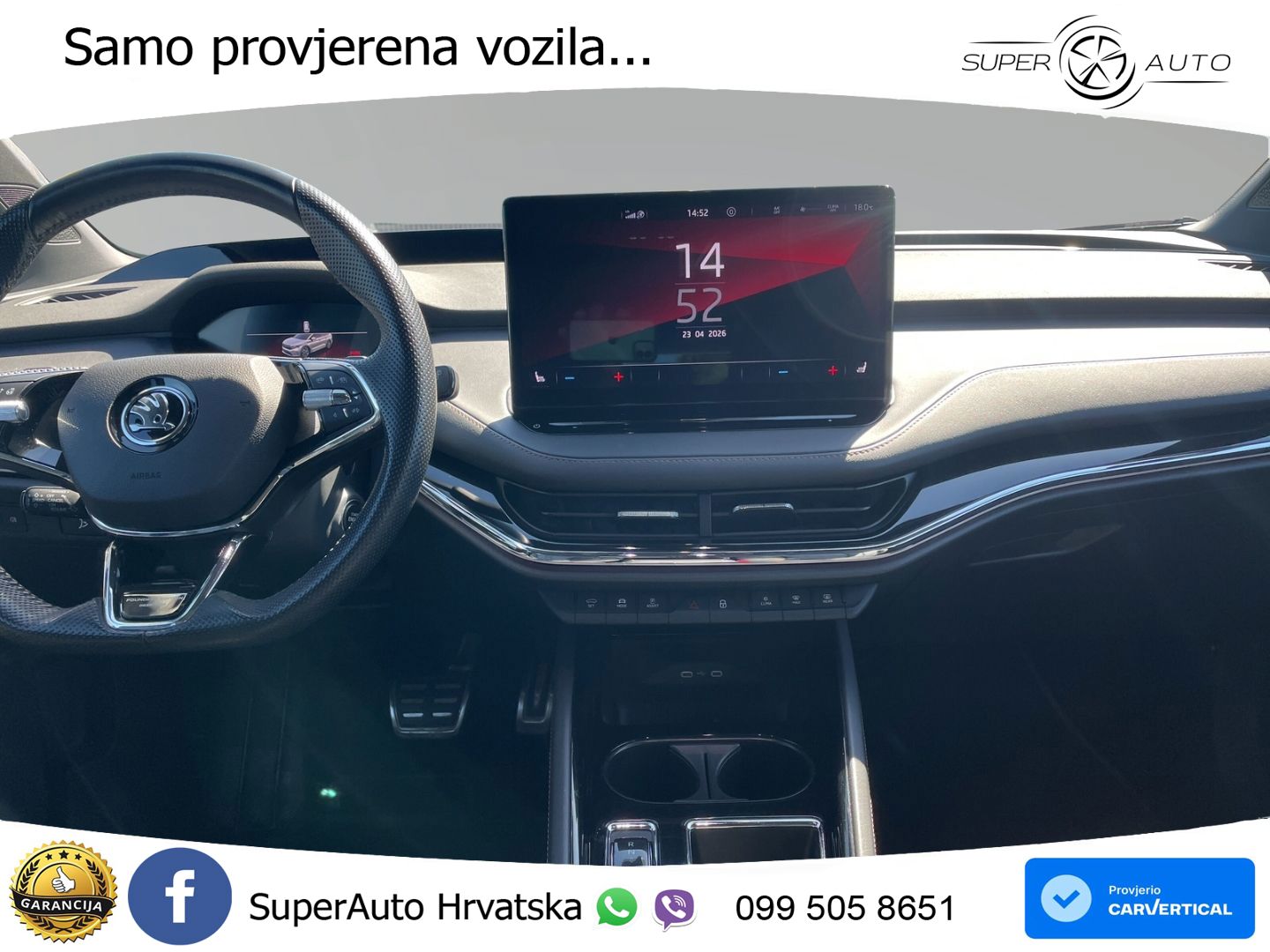 Škoda Enyaq iV 80x 82 kWh (265 KS) AWD SportLine LED+GR SJED+ACC